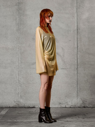 Open Back Mini Dress-Shers Studios-APOC STORE