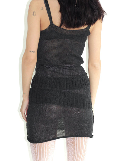 Mini-Skirt "Breeze" in Black-V4K-APOC STORE