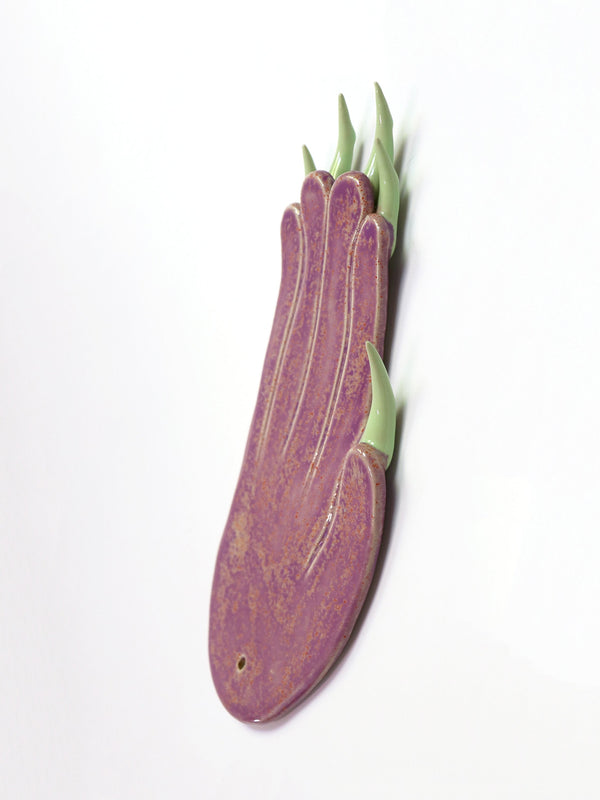Incense Holder Purple Paw-Naomi Gilon-APOC STORE