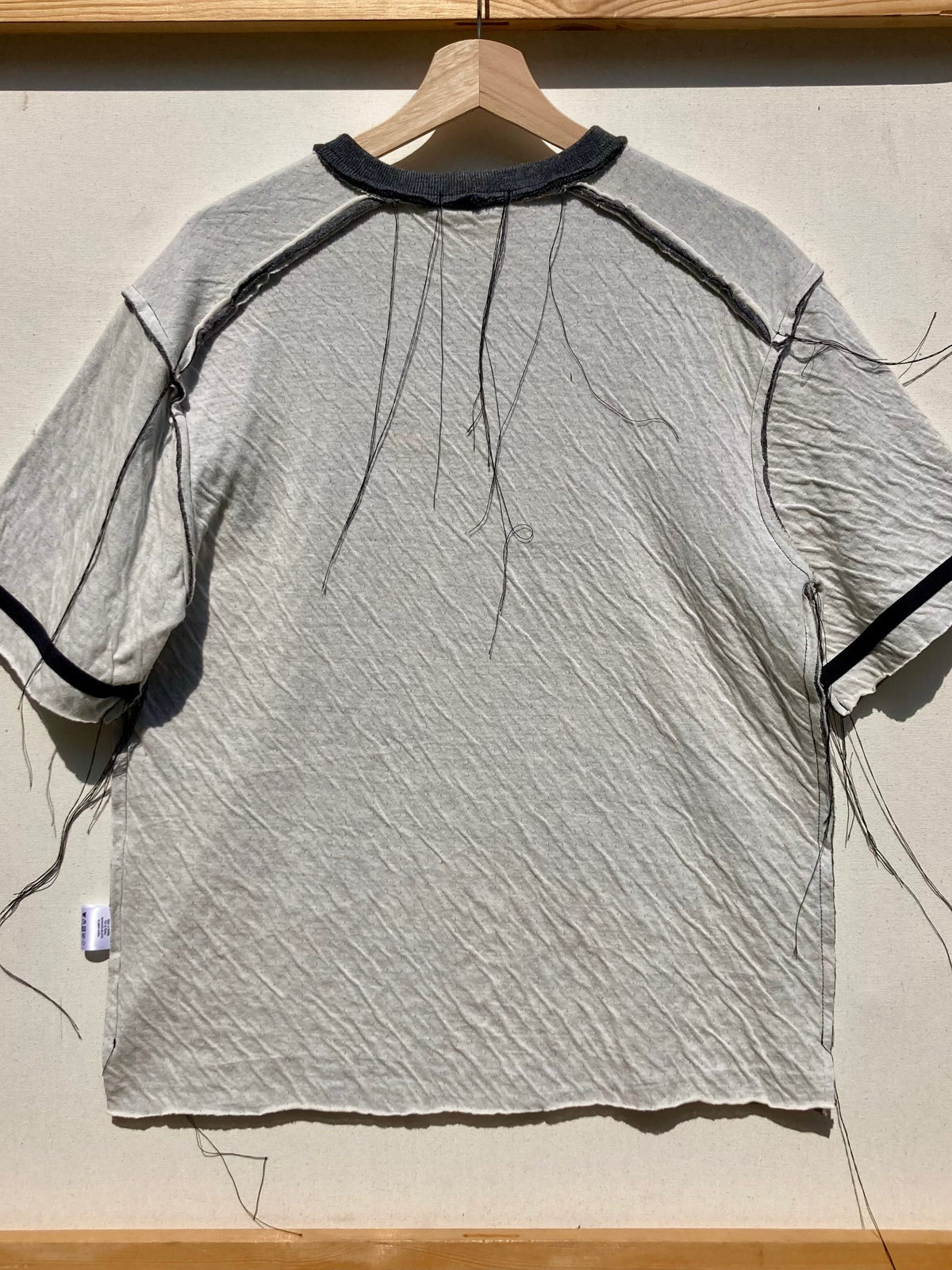 Deconstructed Sport Striped Tshirt-Jetpack Hom(m)e-APOC STORE