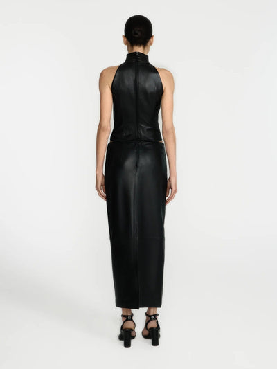 SCULPTURE TOP - BLACK-MOTIRA-APOC STORE