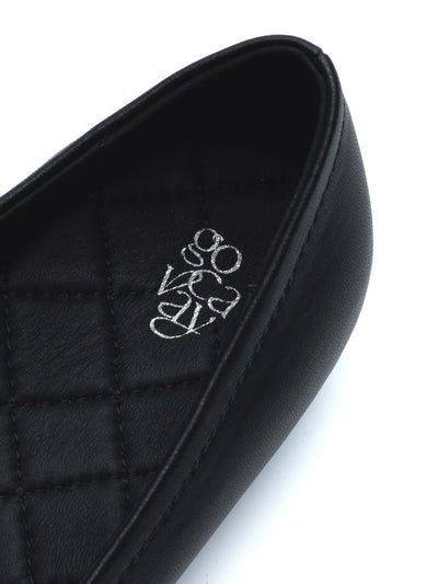 GO VACAY Anime Pearl Tears Flats Black-EMPTY BEHAVIOR-APOC STORE