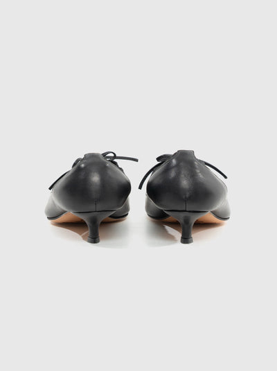 Kitten Heels Black-Nensi Avetisian-APOC STORE