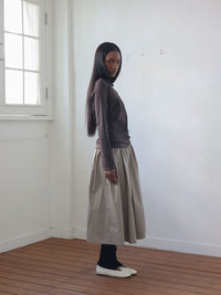 Fig Front Drape Tee-Julye Han-APOC STORE