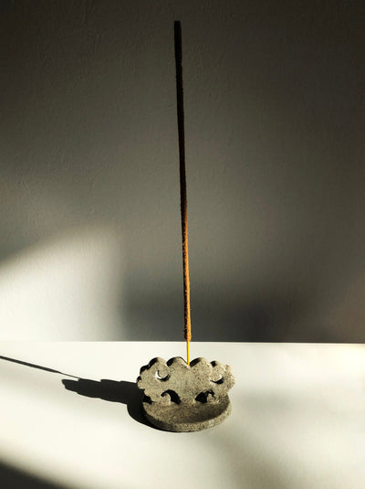 Blooming heart Incense holder-Sercetvir-APOC STORE