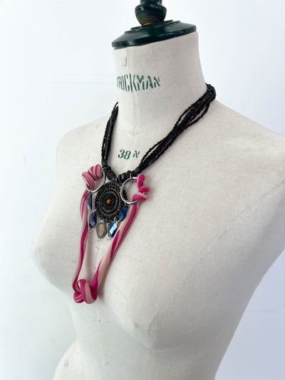 Necklace "Bubble Gum"