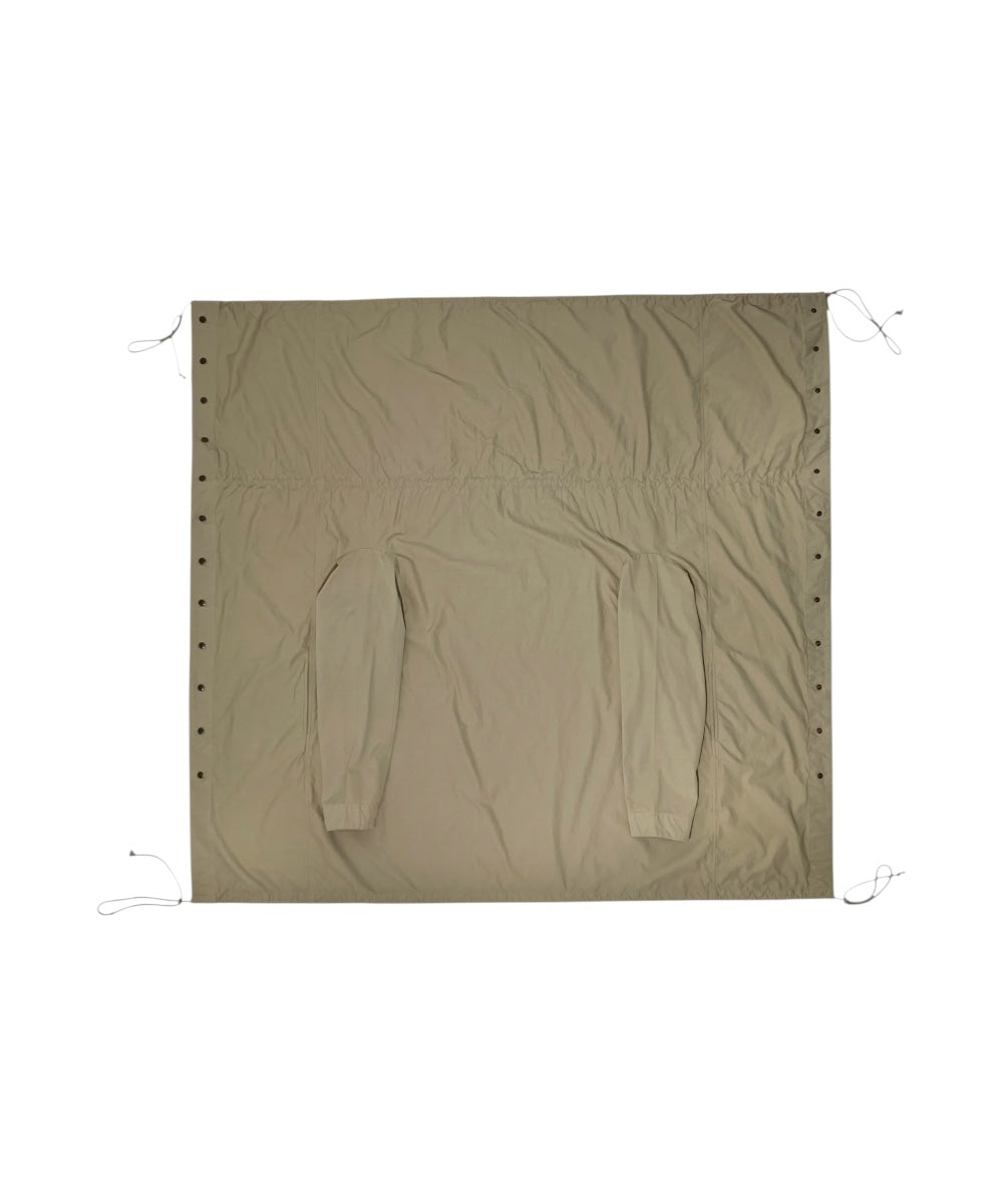 FLAT ADJUSTABLE STRING COAT BEIGE-EGNARTS-APOC STORE