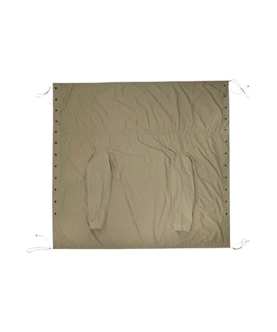 FLAT ADJUSTABLE STRING COAT BEIGE-EGNARTS-APOC STORE