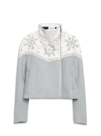 chöke Nordic Leather Jacket in Grey-Chöke-APOC STORE