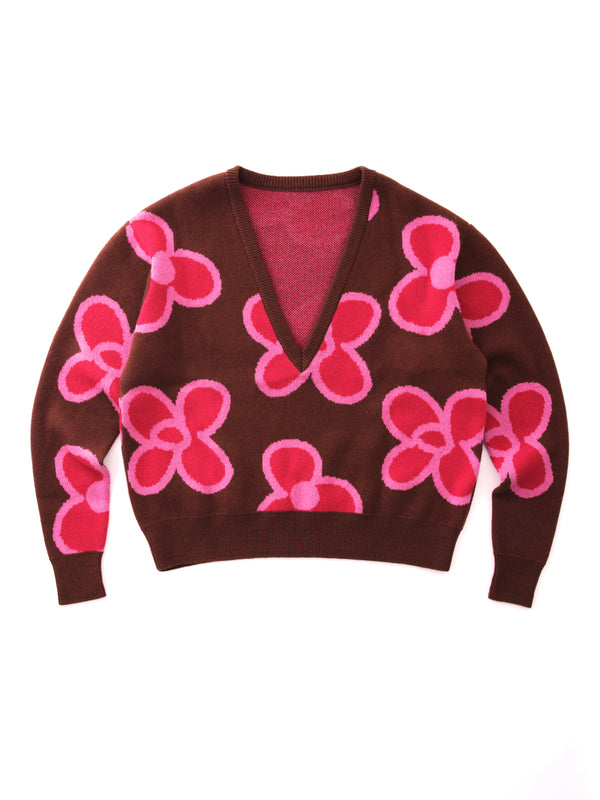 Cashmere Flower Knit-Cognomen-APOC STORE