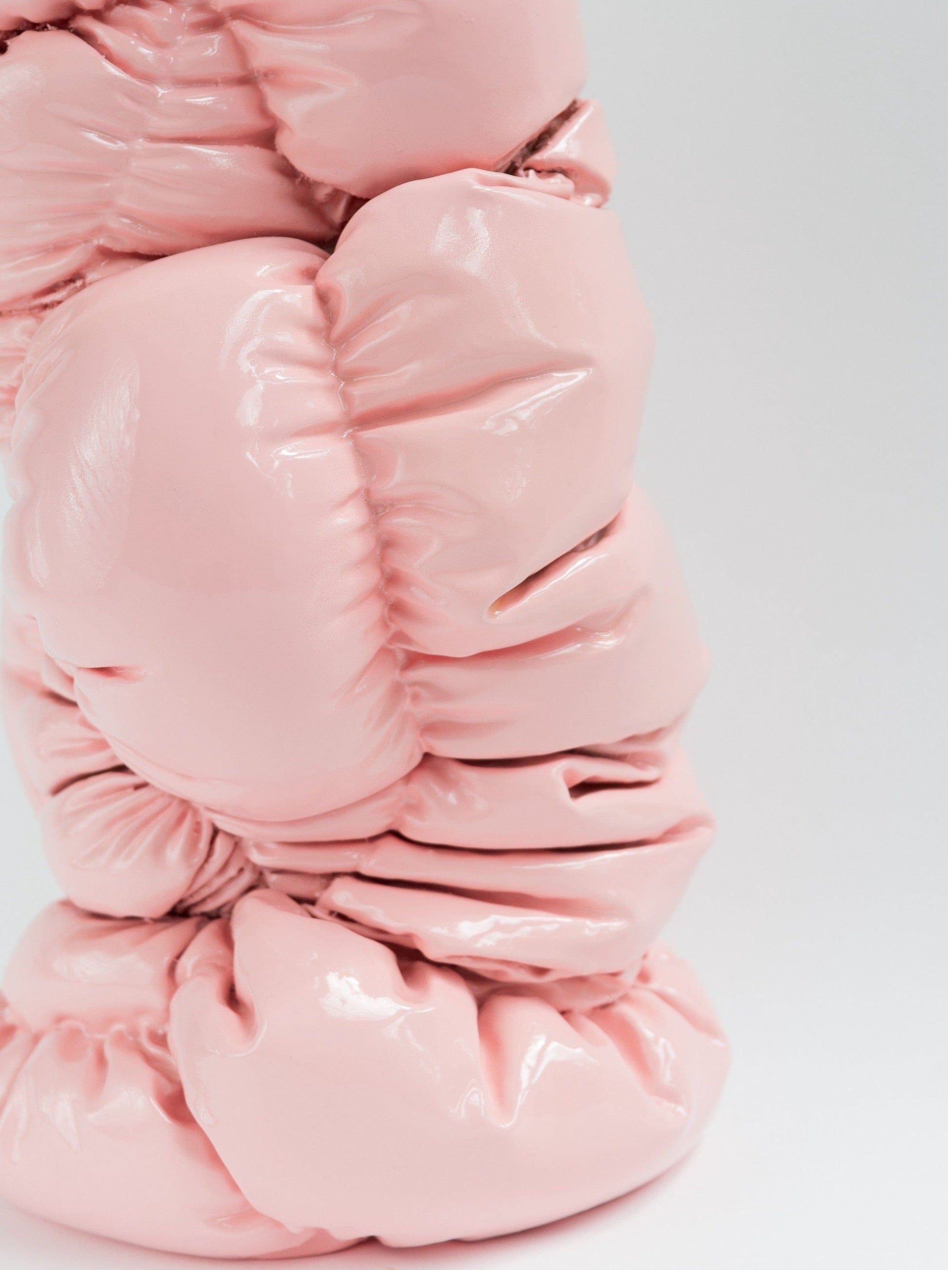 Puffer Vase II Pink - Small-Gast Studio-APOC STORE