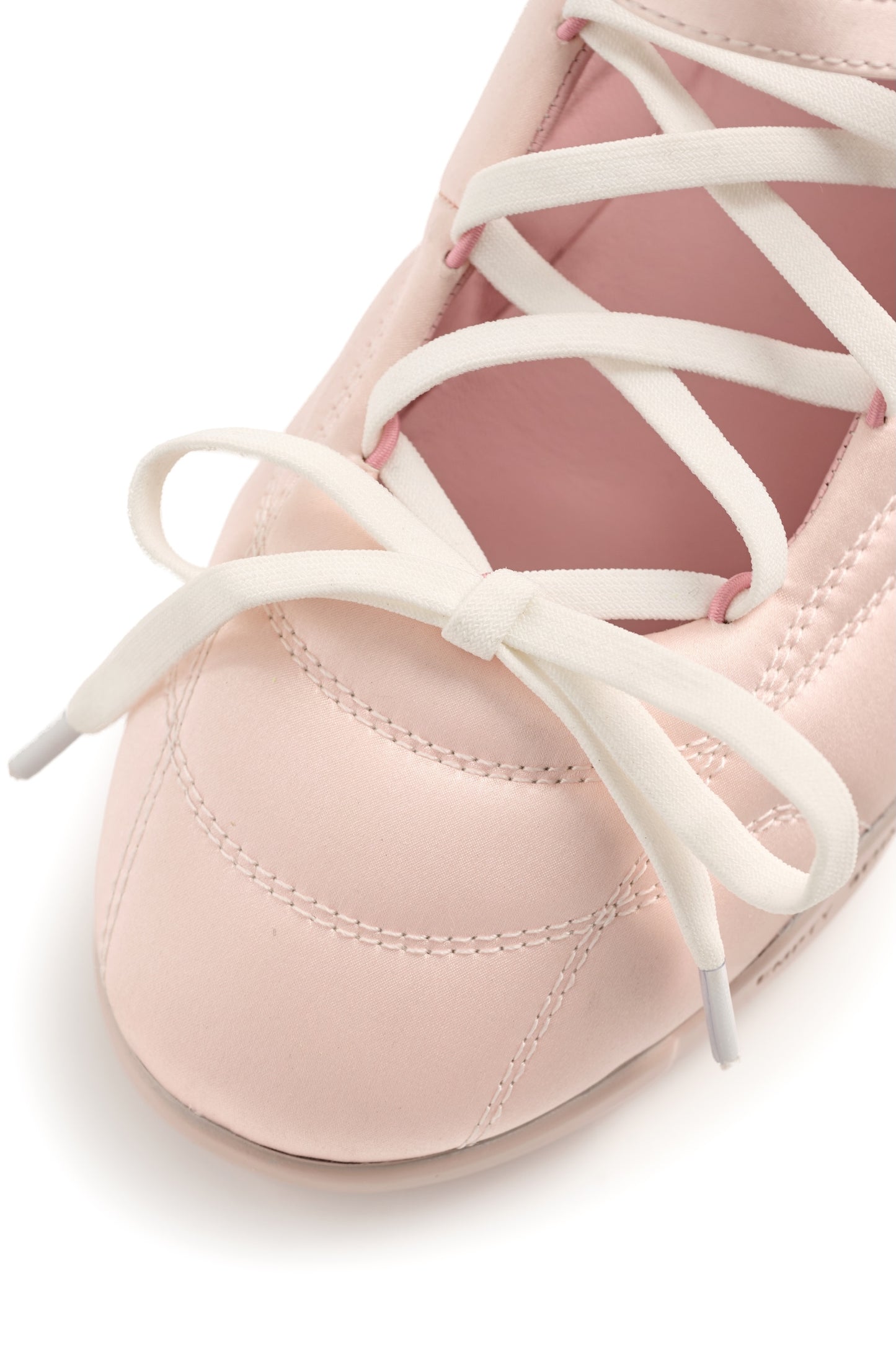 Interstellar Sports Ballet High Heel Satin Pink-EMPTY BEHAVIOR-APOC STORE