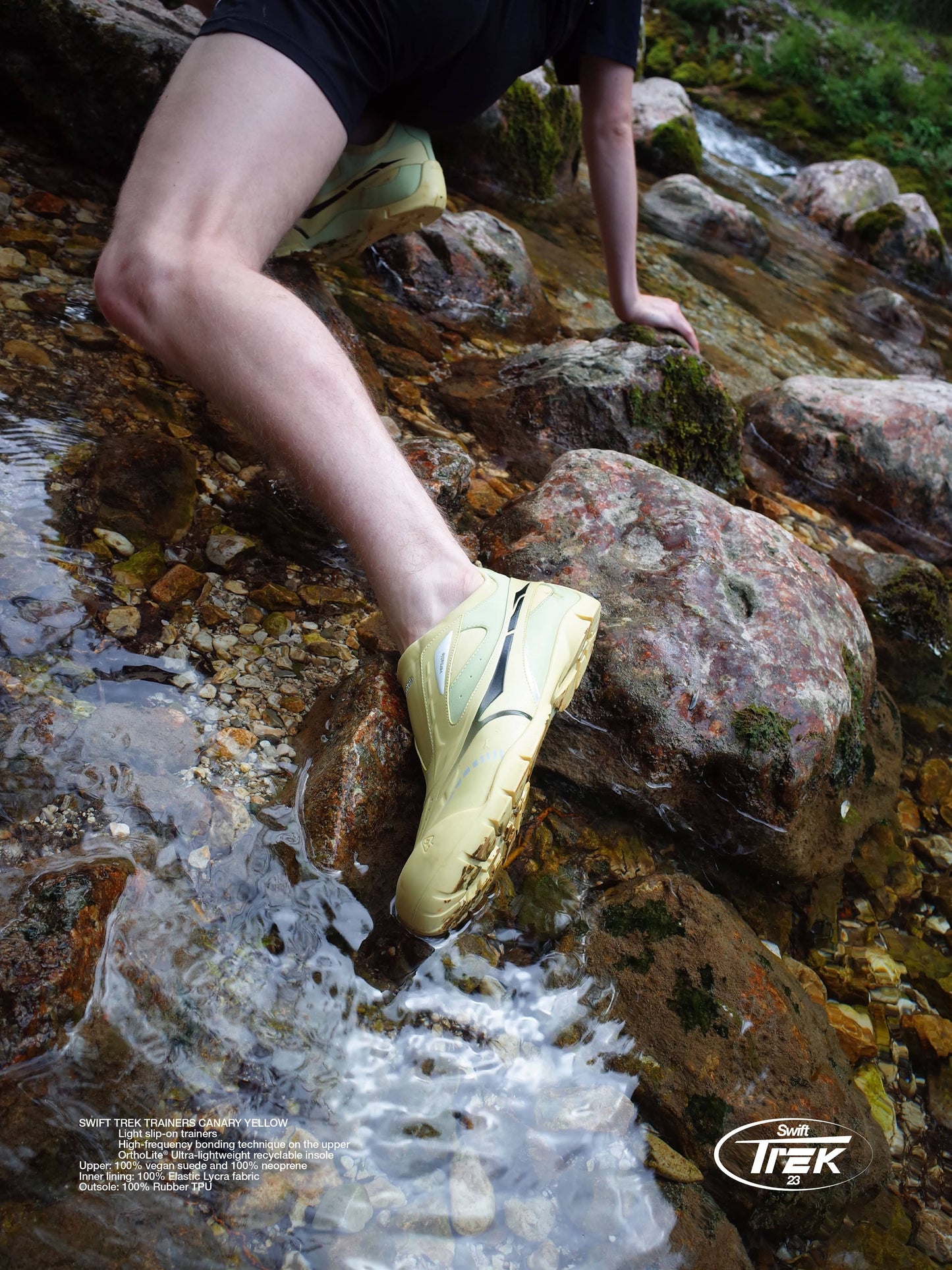 Swift Trek Trainers Canary Yellow
