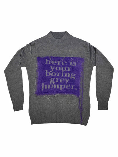 Boring grey jumper-TATi-APOC STORE