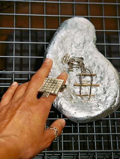 Ardent aluminium tray-Ia Kutateladze-APOC STORE