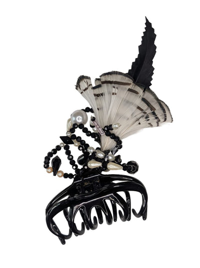 Feather Hair Clip-Lou de Bètoly-APOC STORE