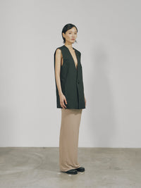 Nude Skinny Maxi Skirt-arc us arkus-APOC STORE