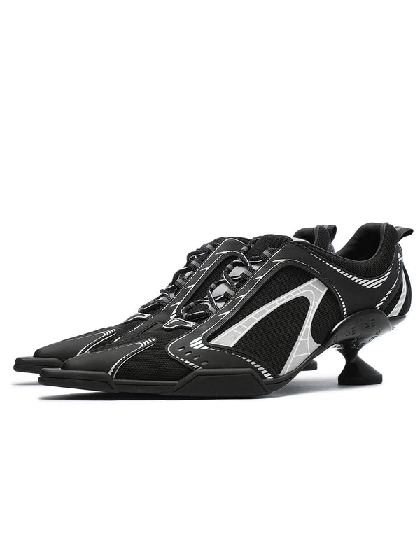 Interstellar high heel sneaker black-EMPTY BEHAVIOR-APOC STORE