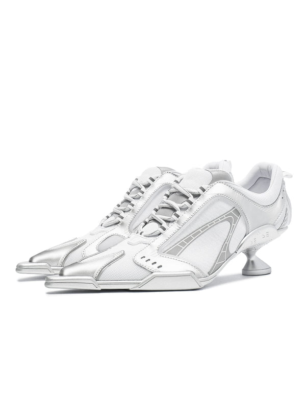 Interstellar high heel sneaker silver-EMPTY BEHAVIOR-APOC STORE
