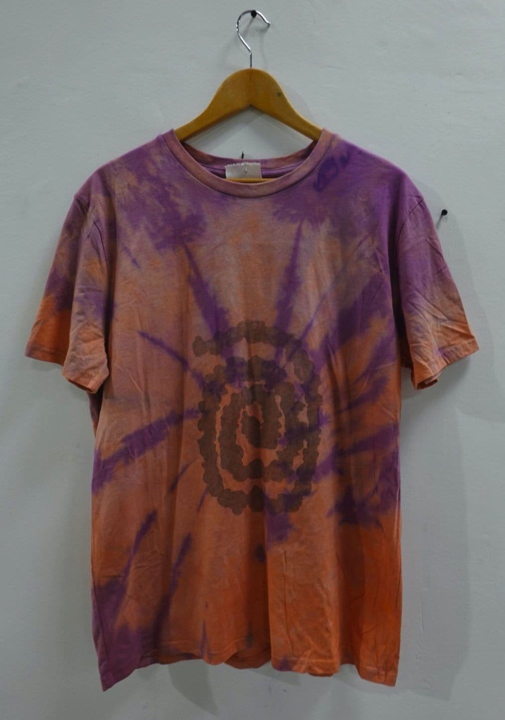 ENDLESS SPIRAL TSHIRT SUNSET ORANGE-EIRINN HAYHOW-APOC STORE
