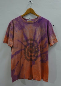 ENDLESS SPIRAL TSHIRT SUNSET ORANGE-EIRINN HAYHOW-APOC STORE