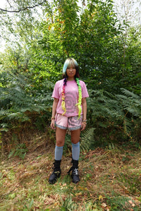 ENDLESS SPIRAL TSHIRT SUNSET ORANGE-EIRINN HAYHOW-APOC STORE