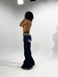 Eyes Denim pants-Alectra Rothschild / Masculina-APOC STORE