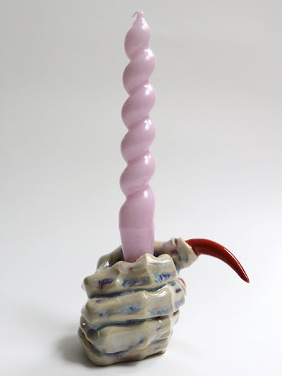 Candlestick Paw with Red Nails-Naomi Gilon-APOC STORE