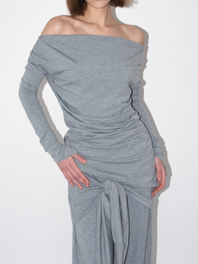 THE KNIGHT TOP light grey-Kenza Iatrides-APOC STORE
