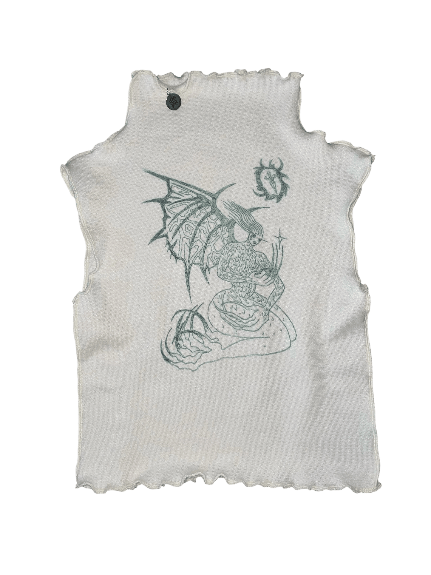 dragon lady turtleneck-Snake Divine-APOC STORE