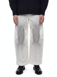 Wide Leg Embroidered Trousers-harri-APOC STORE