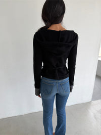 Cardigan “Embrace” Black-V4K-APOC STORE