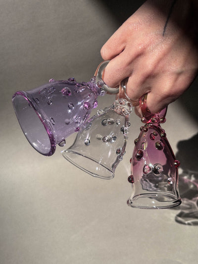 Cup of Love Glass Ring - Clear-Pia Glassworks-APOC STORE