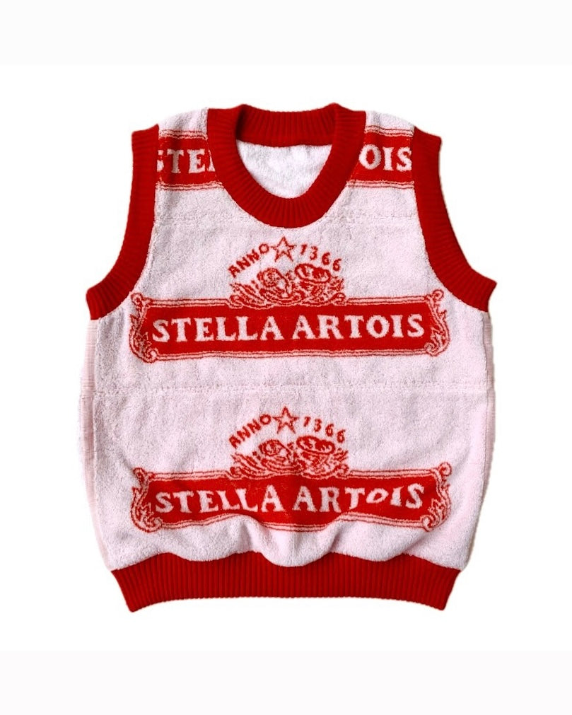STELLA ARTOIS BEER TOWEL VEST-Adam Jones-APOC STORE