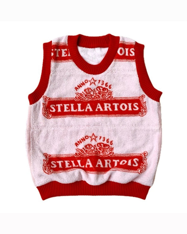 STELLA ARTOIS BEER TOWEL VEST-Adam Jones-APOC STORE
