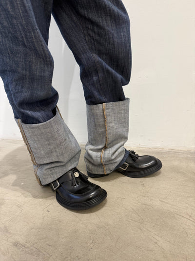 Crook Loafer Derbies (Black)-untitlab-APOC STORE