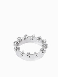 Pierced Narrow Ring-Zohra Rahman-APOC STORE