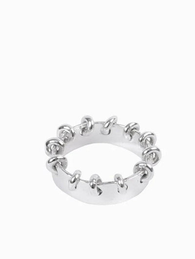 Pierced Narrow Ring-Zohra Rahman-APOC STORE