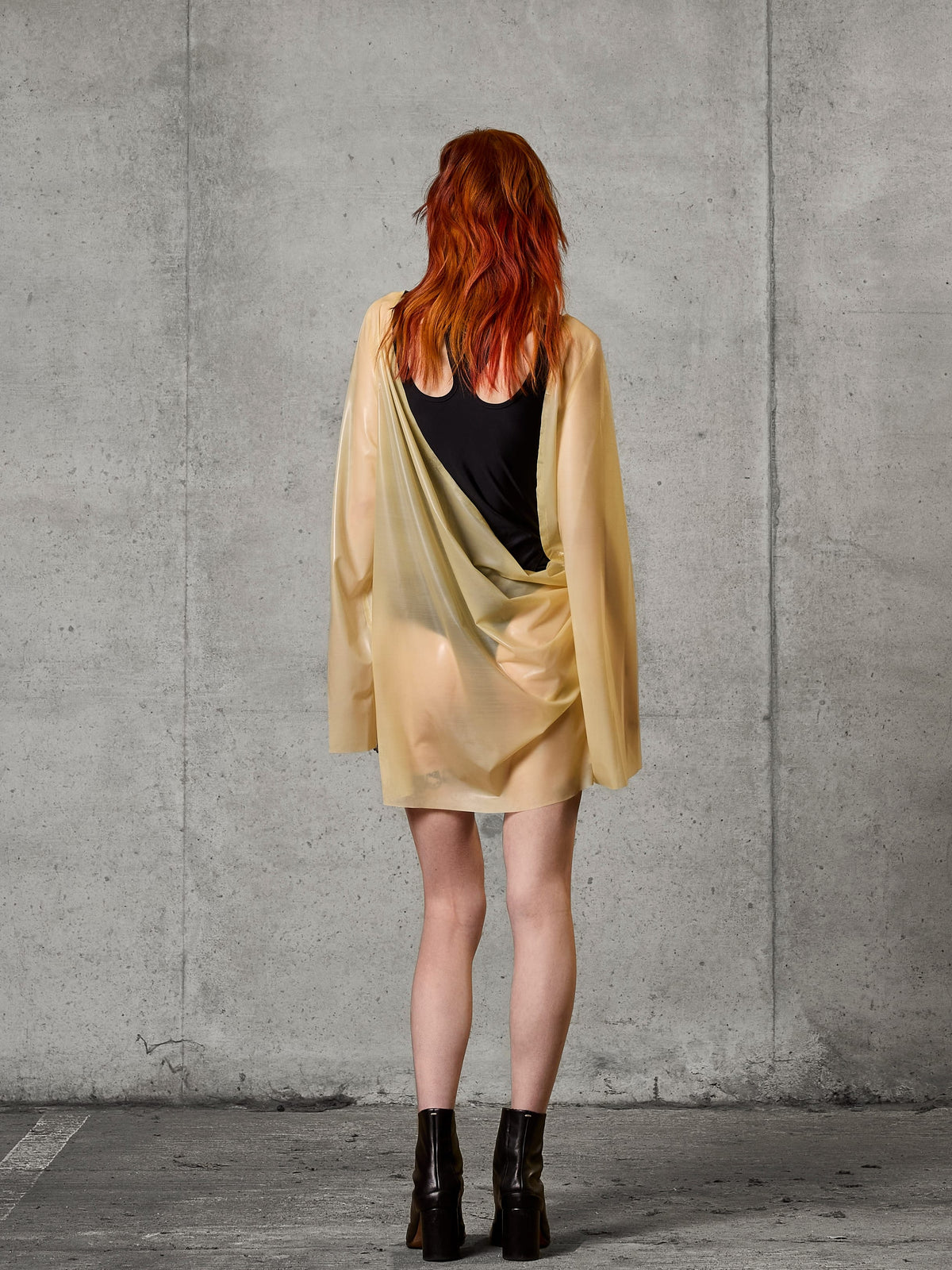 Open Back Mini Dress-Shers Studios-APOC STORE