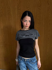 T-shirt Almost Grey+Black-V4K-APOC STORE