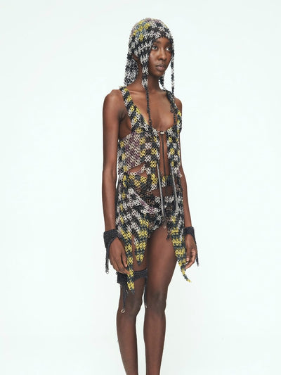 Magician Checkered Vest-JALACONDA-APOC STORE