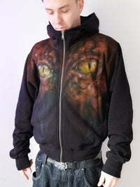 Reptile bomber zip up-Mia Violet-APOC STORE