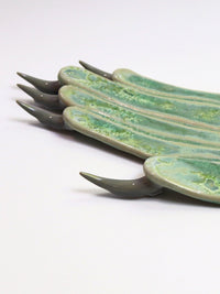 Incense Holder Crystal Green Paw-Naomi Gilon-APOC STORE