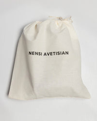 Black Structured Bag-Nensi Avetisian-APOC STORE