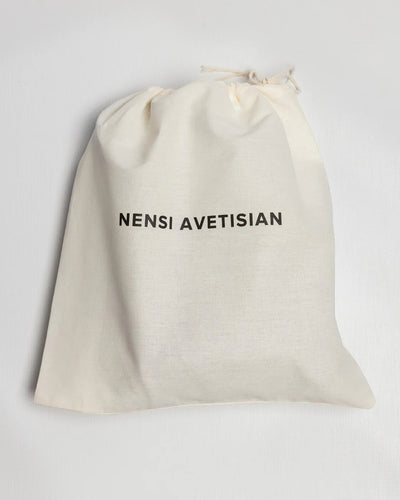 Black Structured Bag-Nensi Avetisian-APOC STORE