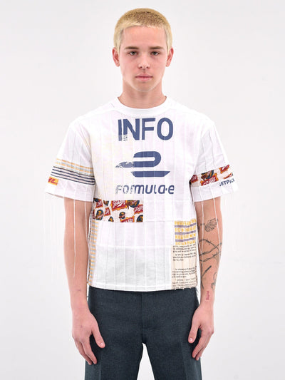 Pin-tuck Patchwork Shirts (White)-Jetpack Hom(m)e-APOC STORE