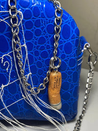 Embroidered Mini Bag Blue-Jetpack Hom(m)e-APOC STORE