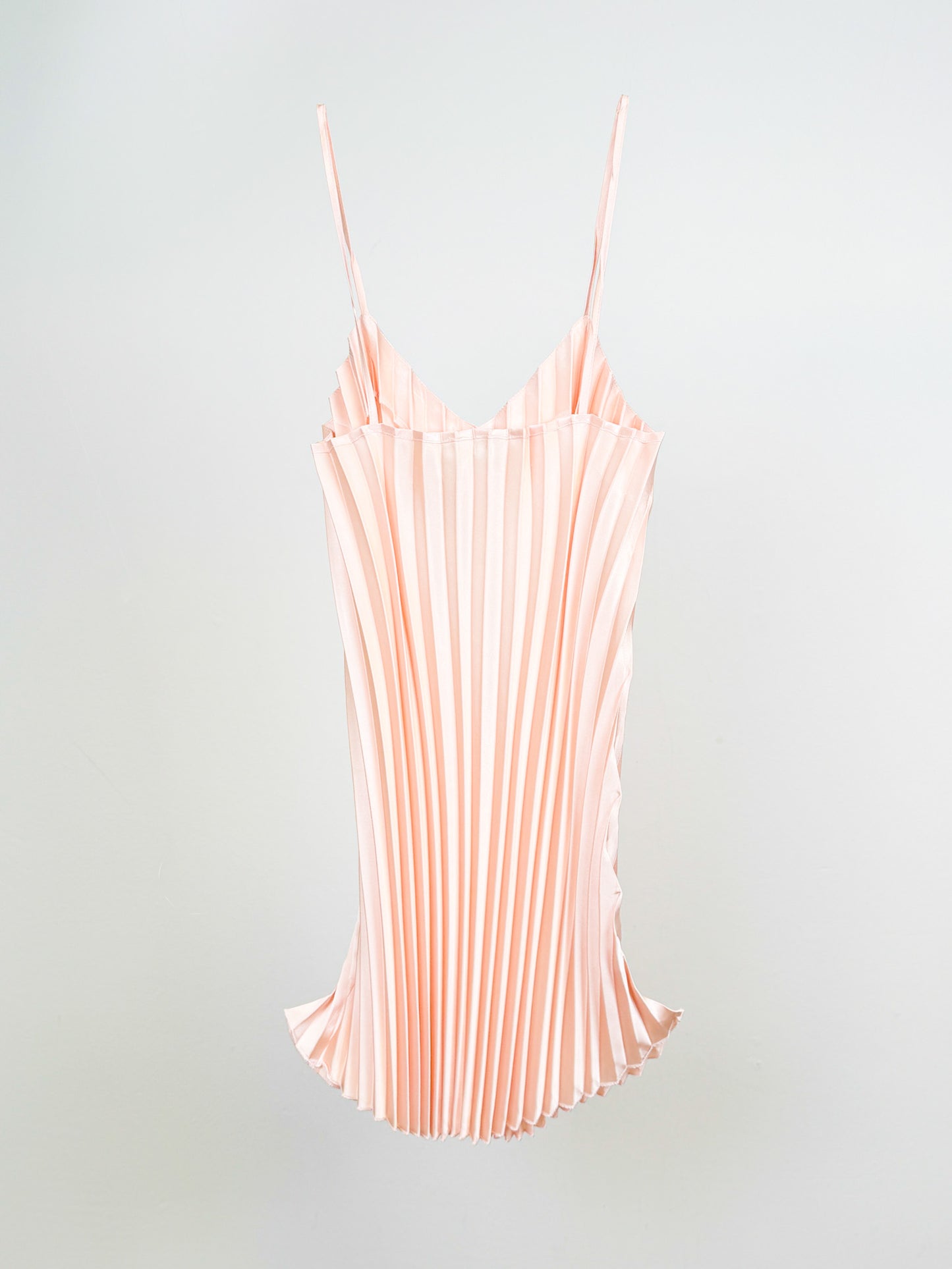 PINK PLEATED DRESS-Lou de Bètoly-APOC STORE