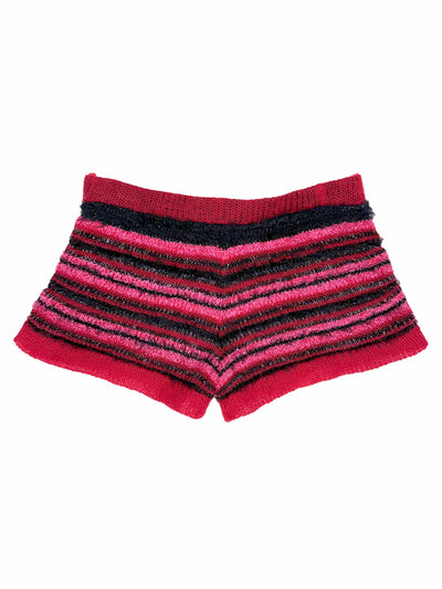Red/pink deux-piece shorts-TATi-APOC STORE
