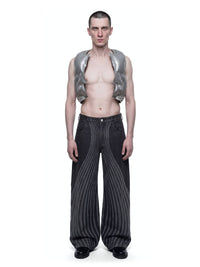 Silver Inflatable Armour Gilet-harri-APOC STORE